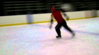 Xtreme Ice Skating - Aerial T-Turn