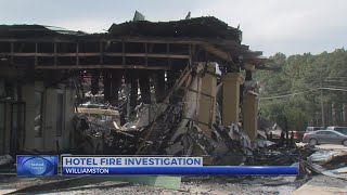 Community remembers Williamston hotel destroyed in fire