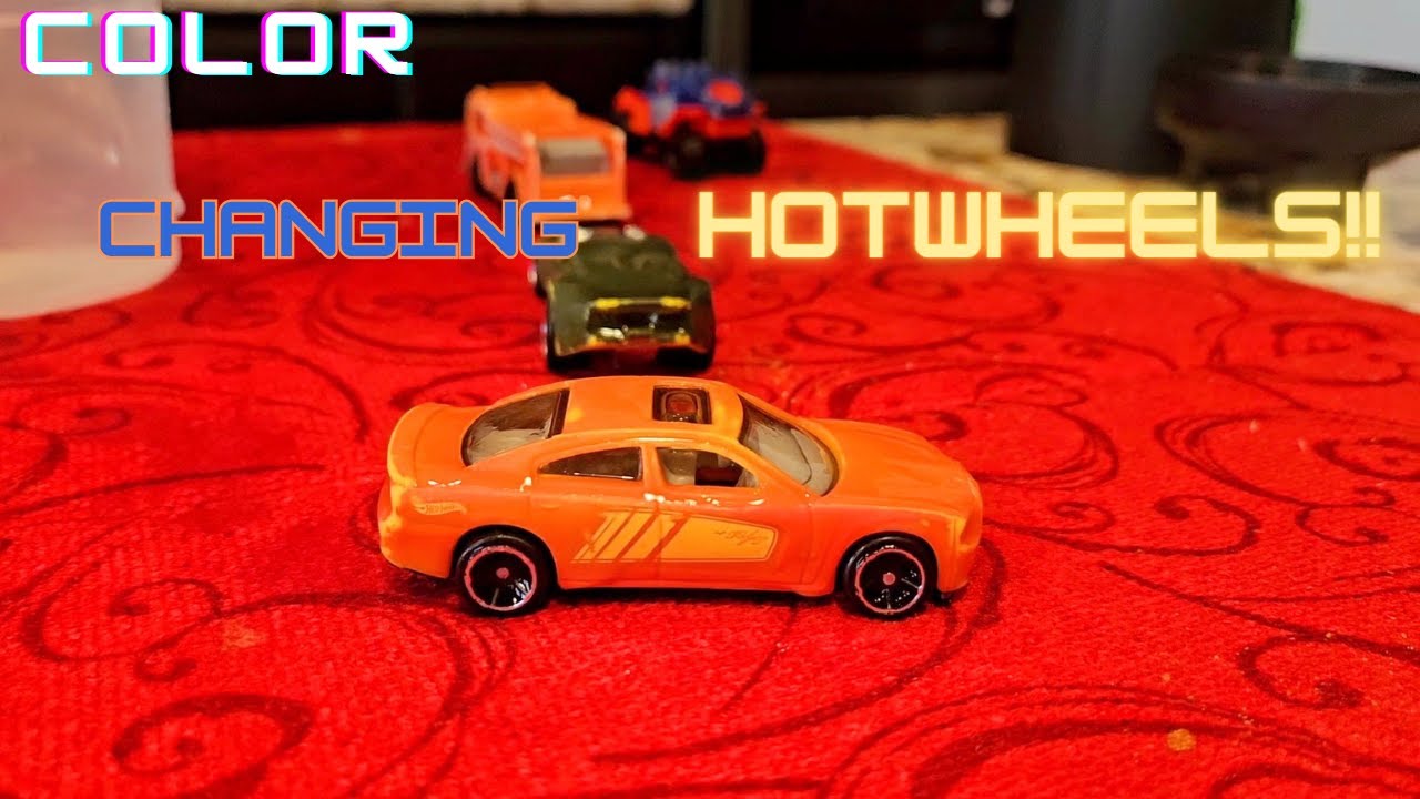 Color changing Hotwheels with Atreus YouTube