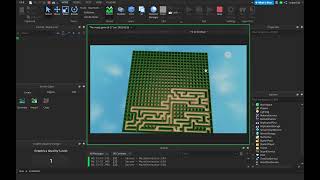 Testing of a maze game for roblox I'm making