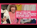 Declutter time! All my winter coats and spring jackets! Dressing Your Truth type 1/4, Flylady Zone 3