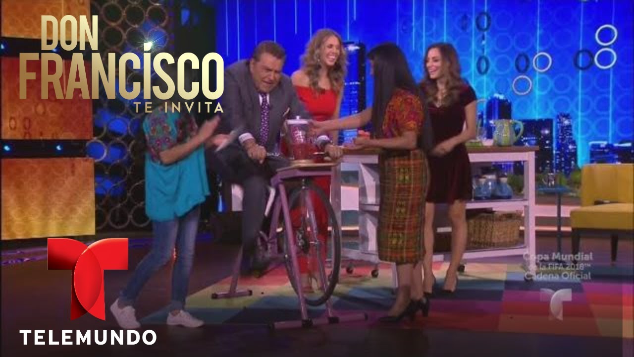 Indígenas guatemaltecas inveteraron una bici-licuadora | Don Francisco Te Invita | Entretenimiento