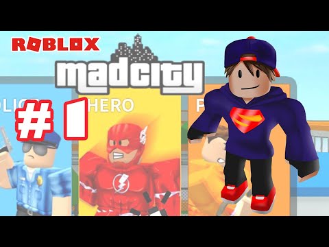Roblox : JCOPPY - เจ้แค่มาออกกำลังกาย (1) : Mad City ft. LeePung