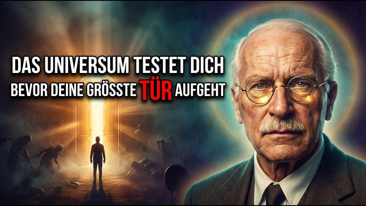 Das Universum testet dich IMMER kurz bevor deine größte Tür aufgeht – Carl Jung