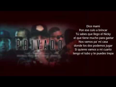 Privado LETRA - Rvssian Ft Nicky Jam, Farruko, Arcangel, Konshens