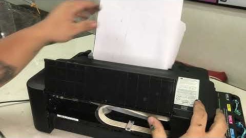 EPSON L120 L360 L220 210  PAPER JAMMED - EASY WAY (TAGALOG)