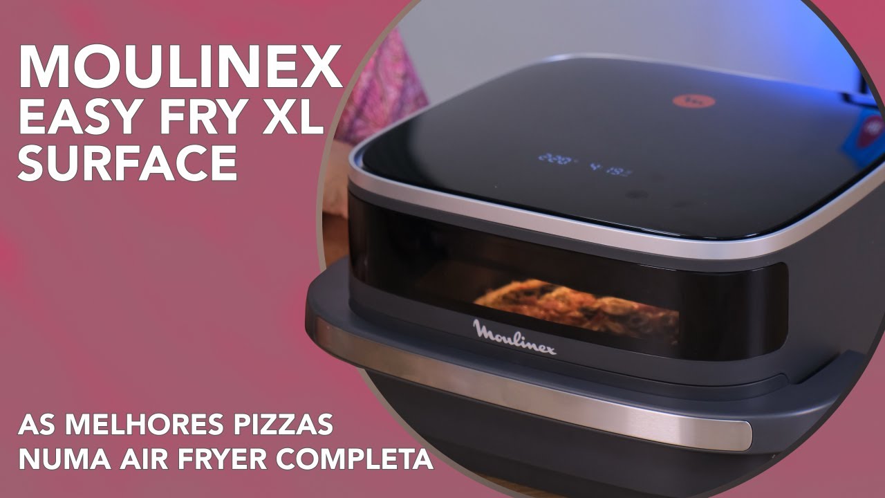 Pizzas Perfeitas e muito mais nesta AirFryer da Moulinex!