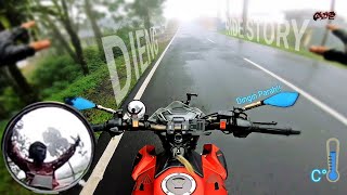 Ep 2 Road to Dieng❄Cold, rainy, and foggy conditions make visibility limited while driving🥶