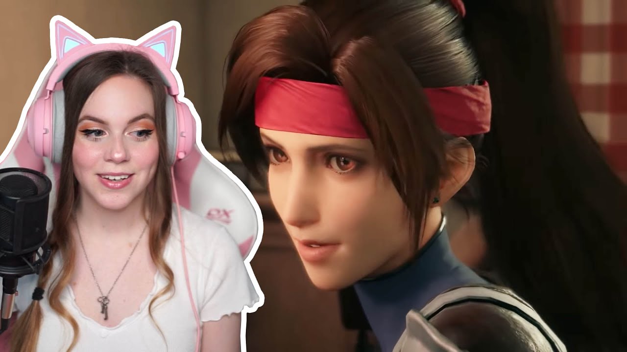 Jessie is thirsty | Final Fantasy VII Remake Reactions [Part 2]