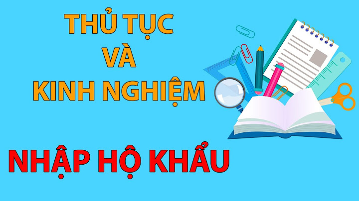 Hướng dẫn làm thủ tục nhập hộ khẩu cho vợ