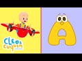 Canción del ABC (Abecedario)  🔠🎶 en MAYÚSCULAS | Canciones infantiles para bebés con Cleo y Cuquín