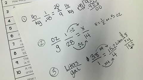 Measurement Conversions