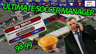 Ultimate Soccer Manager 98-99 Throwing Bungs And Flogging Pies! - Windows 10 DXwnd screenshot 3