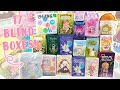 Lets open 17 blind boxes from kikagoods pop mart finding unicorn panda taiyaki nanci and more