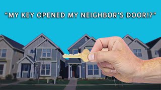 'My Key Opened My Neighbor's Door!?'