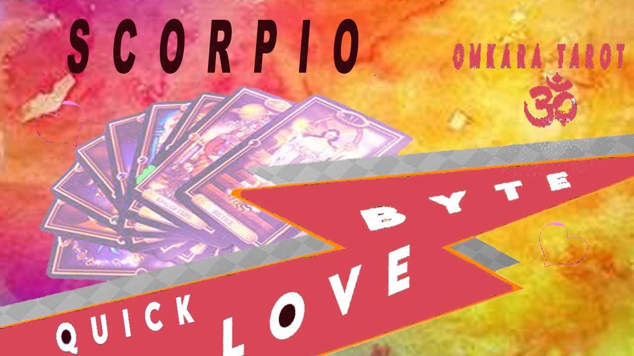 Scorpio Tarot - ABSENCE MAKES THEM VALUE U MORE !! / Love Bytes /