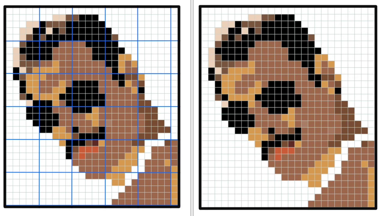 How to draw pixelated Freddie Mercury Minecraft style. Step by step