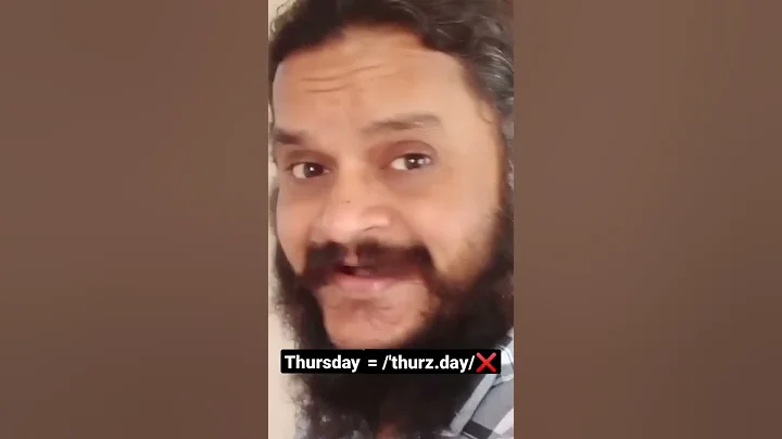 'Thursday': correct pronunciation