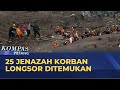 25 Kantong Jenazah Korban Longsor di Bandung Barat Ditemukan | KOMPAS PETANG