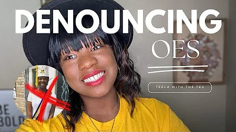 I DENOUNCED The Order of Eastern Star (OES) PT. 1