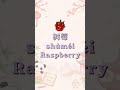 Berries in Chinese