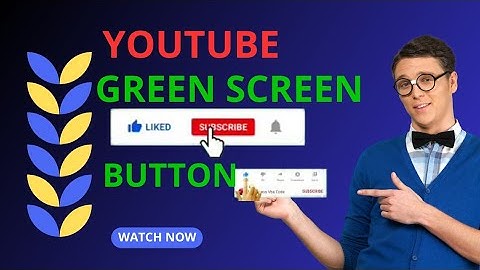 Subscribe Button and Bell Icon Green Screen | ahmad soft and solution