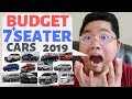 Budget 7 seater cars in the Philippines 2019