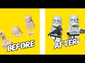 I made 3D Printed LEGO Clone Troopers