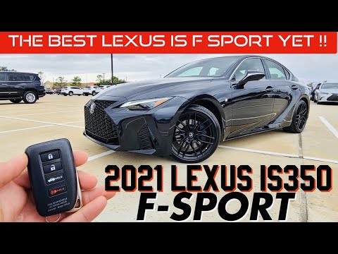 2021 Lexus IS350 F-Sport: Start up & Review