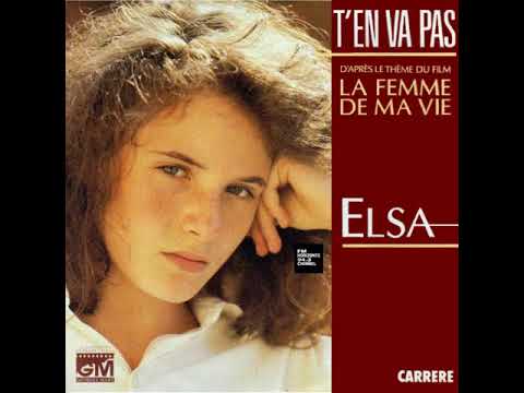 Elsa - T'En Va Pas (LYRICS) - YouTube