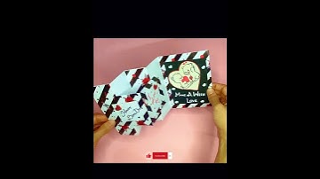 W-V fun fold card #diy #shorts #subscribe if you like the video