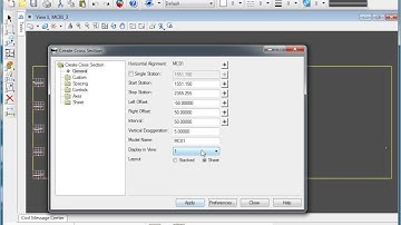 Create Cross Section in Ss3