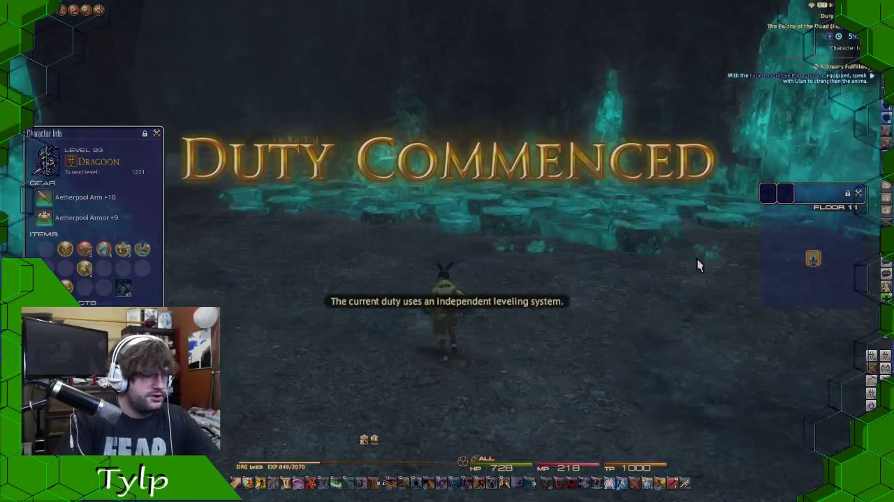 He's not dead..... YET!!! FFXIV Dragoon Solo PotD runs!