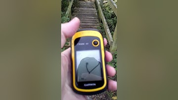 Garmin Etrex 10 GPS tutorial -  Tracklog navigation part 2 of 3
