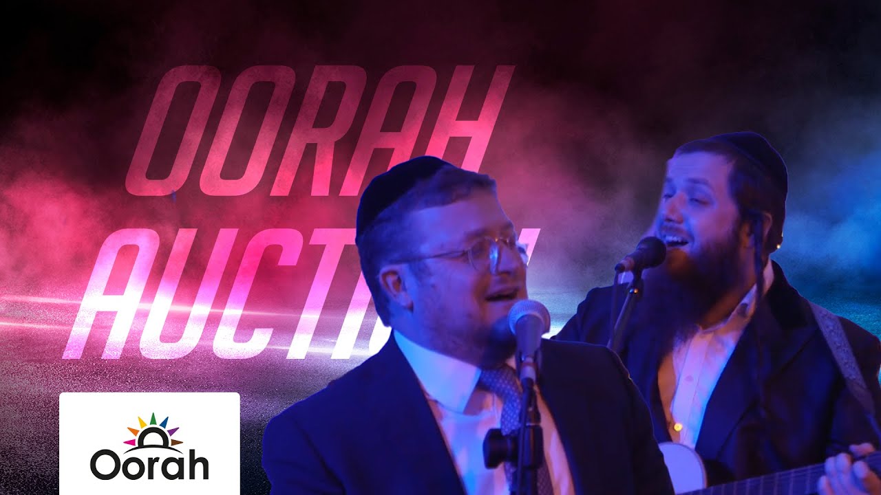 Baruch Levine & Joey Newcomb at the Oorah Auction | Kumzitz & Stories pt. 1