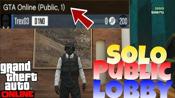 *SUPER EASY* GET YOUR OWN PUBLIC SOLO LOBBY(LESS THAN 30 SECONDS)
