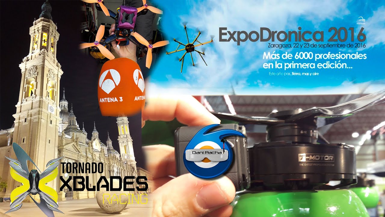 Expodronica 2016 Dani Pacha Fpv Race - Carrera Drones