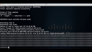 How to upgrade Compact Flash Card on Cisco 3845 router