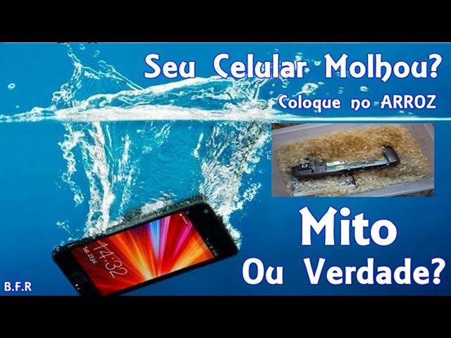 Mito ou verdade: o arroz realmente pode salvar um celular que caiu