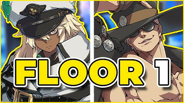 GGST Floor 1 ▶ Ramlethal vs Johnny . Low Level Gameplay