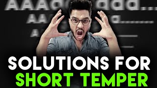 3 Tips To Finish Short Temper Issues By Psychologists In Hindi By Aditya Naiyyar