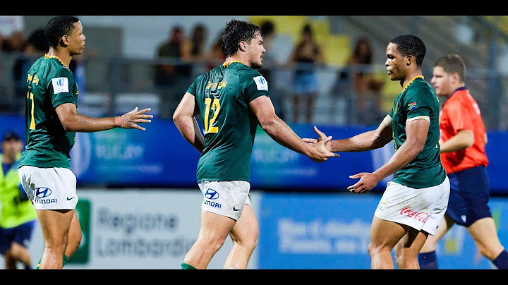 Highlights: Junior Springboks vs Argentina U20