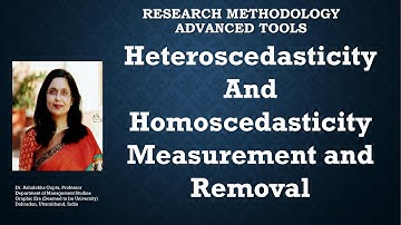 Heteroscedasticity and Homoscedasticity Measurement and Removal(regression)(eviews)(p value)