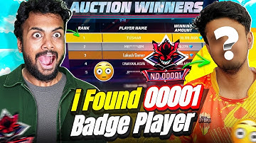 I Found 00001 Badge Player Is Real Or Fake 😱 I Got 00007 Badge - Garena Free Fire Max 