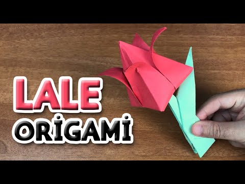 Kağıttan Lale Yapımı | Origami