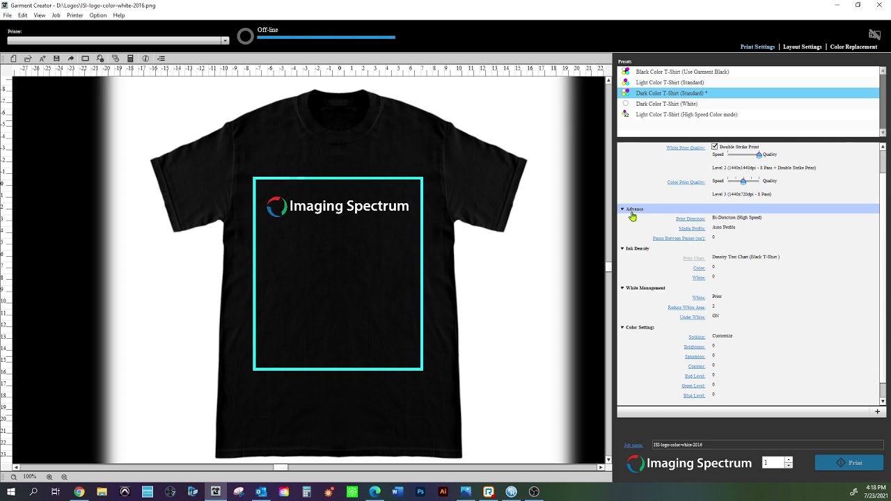 Learn to Use Epson Garment Creator for DTG printing - YouTube