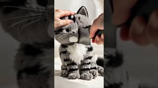 Plush Cat Doll Perfect Cut
