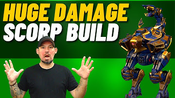 War Robots Scorpion Build, High Damage Scorpion Setup.  WR guide and gameplay,