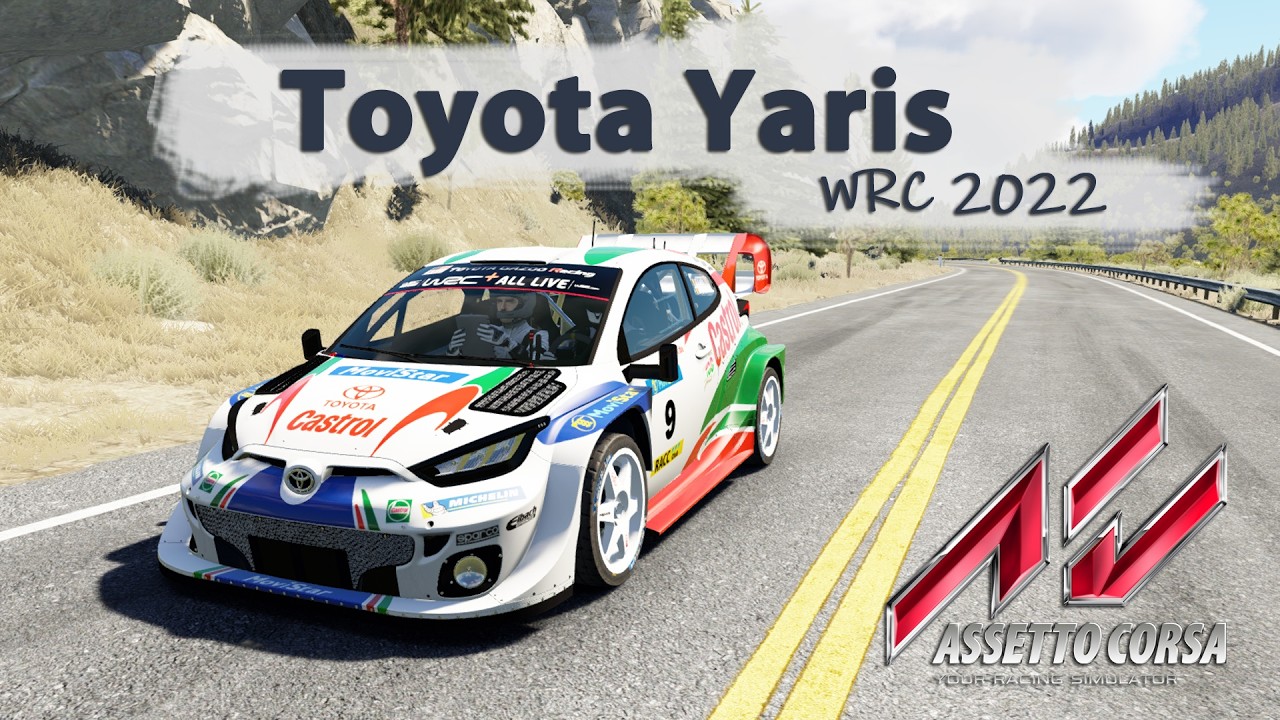 Toyota Yaris WRC 2022 gameplay video