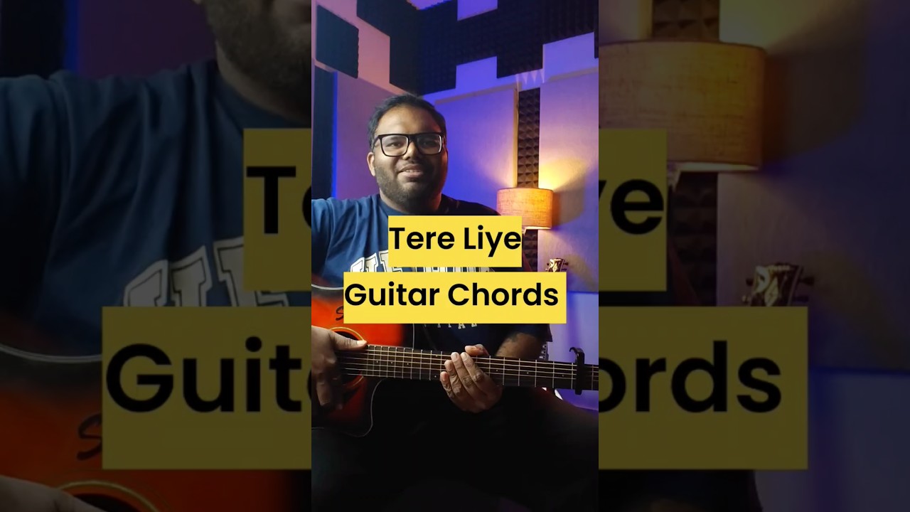 Tere Liye (Prince) | Guitar Chords | 1 Minute Guitar Lessons 